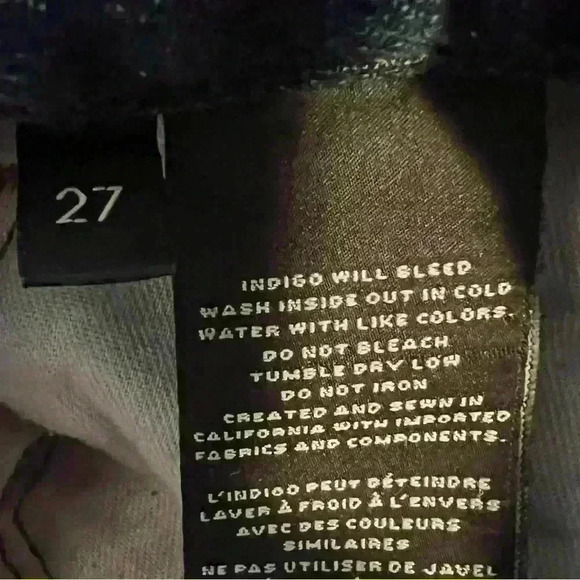 J Brand Women’s Ivy High Rise Straight Crop Jeans in Entice Size 27 - Picture 12 of 12